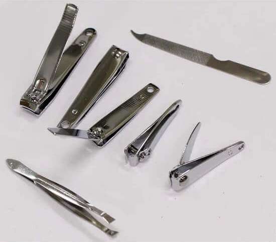 Beauty Set of 5 Nail Cutters with Nail File