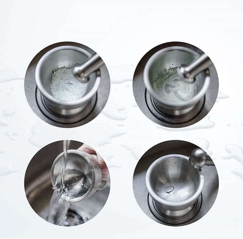 Classic Stainless Steel Mortar And Pestle