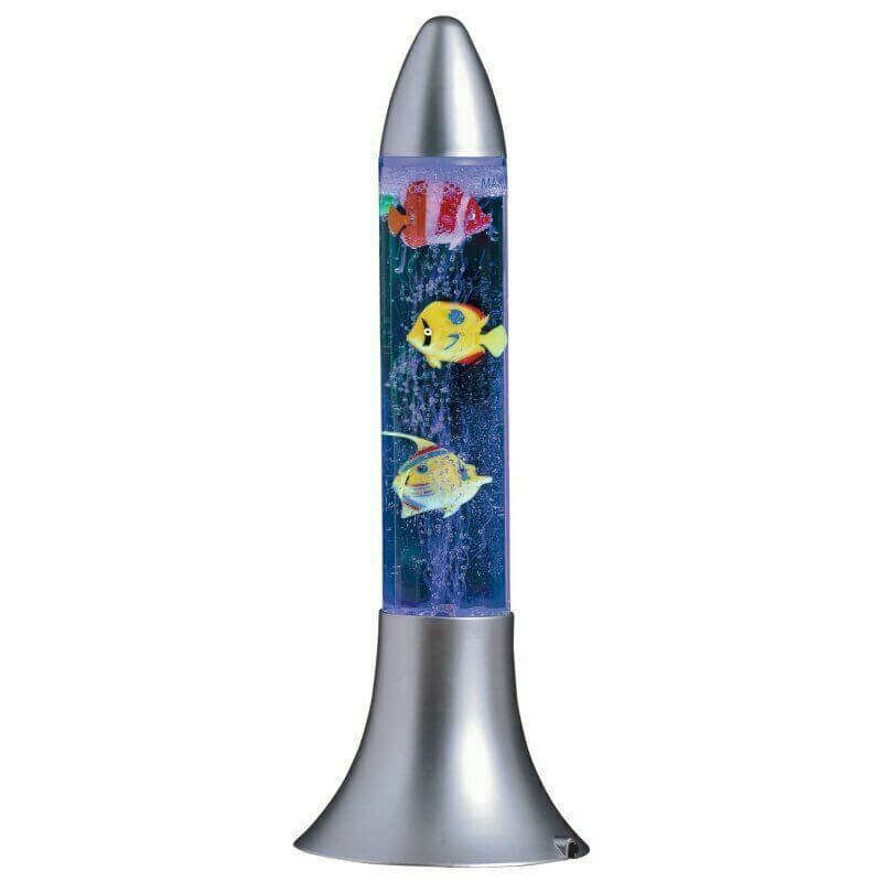 Large Magma Fish Rocket Lamp
