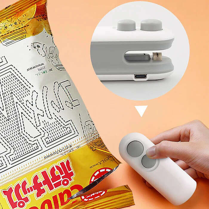 Portable Bag Heat Sealer and Opener