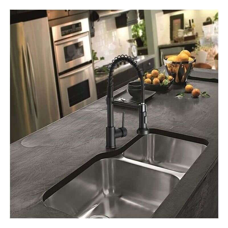 Single Handle Stainless Steel Pull Down Kitchen Sink Sprayer Tap