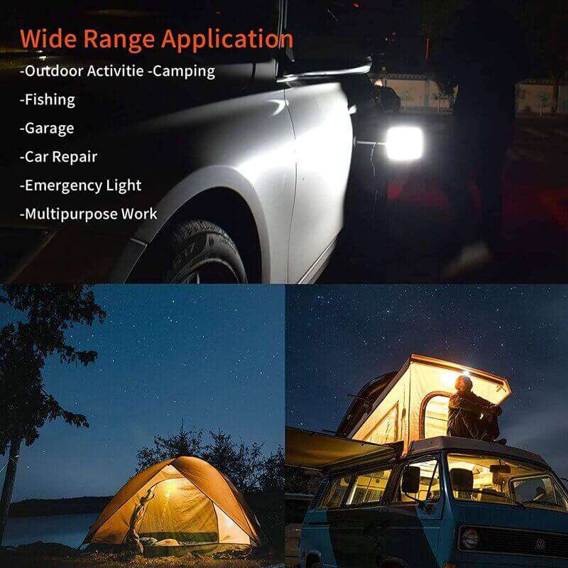 Telescopic COB Rod LED Outdoor Light Lamp