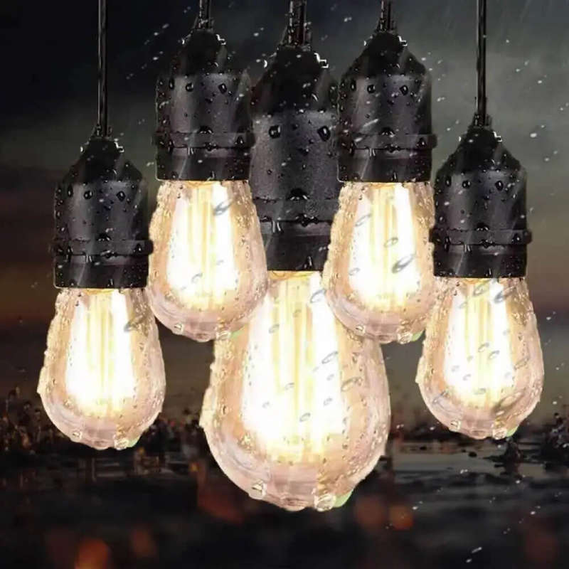 10 LED Bulb String Lights - 5m