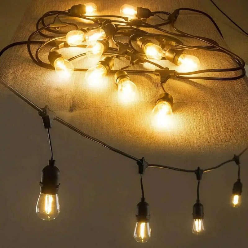 10 LED Bulb String Lights - 5m