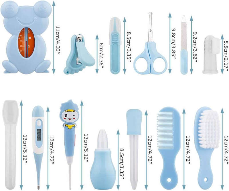 13pcs Baby Care Kit Blue