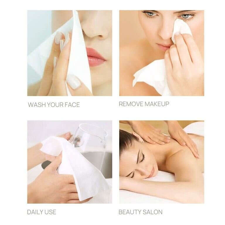 60 PCS Portable Multi-purpose Cotton Disposable Face Towel