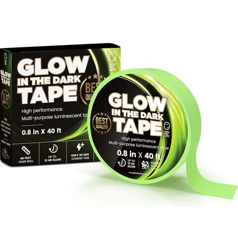 Glow in Dark Professional Luminescent Duck Tape