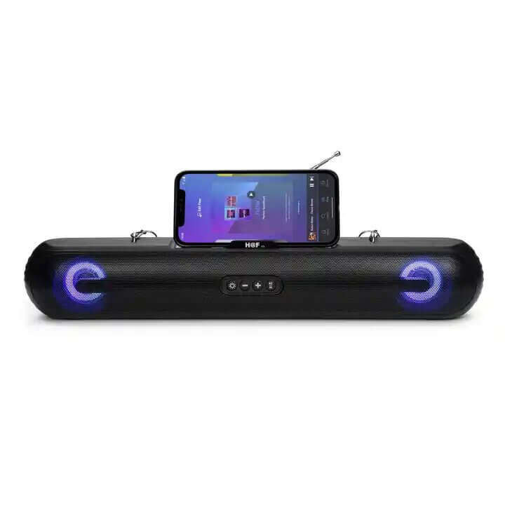 HIFI Wireless Sound Bar with Solar Charging & Wired technology link