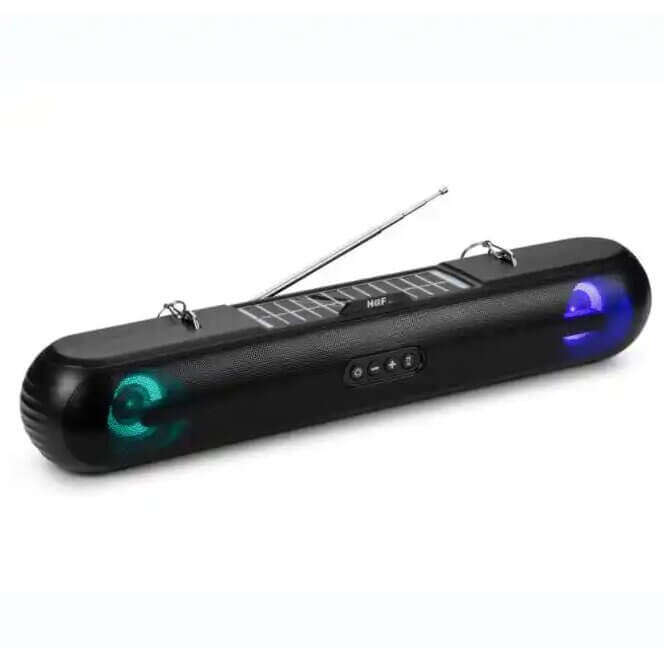 HIFI Wireless Sound Bar with Solar Charging & Wired technology link