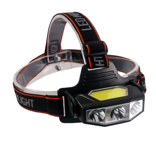 High-Power USB Charging Waterproof Headlight