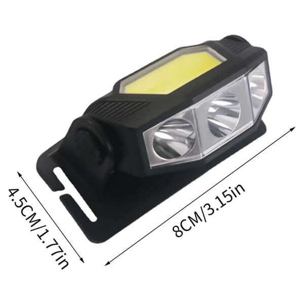 High-Power USB Charging Waterproof Headlight