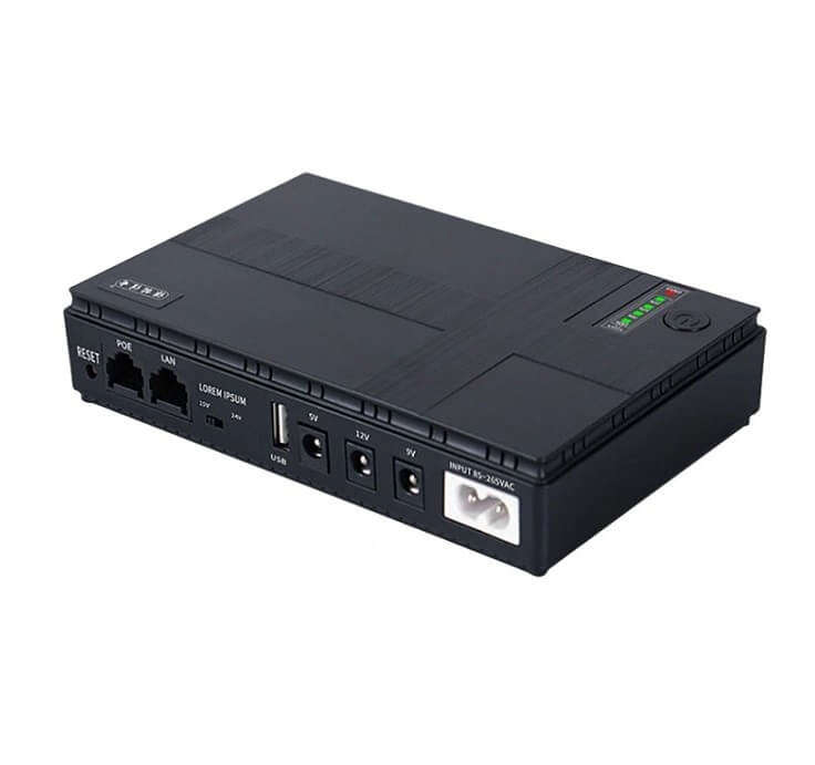 Mini UPS Backup Power Supply