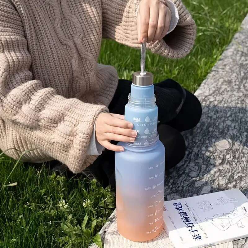 Set of 3 Motivational Water Bottles