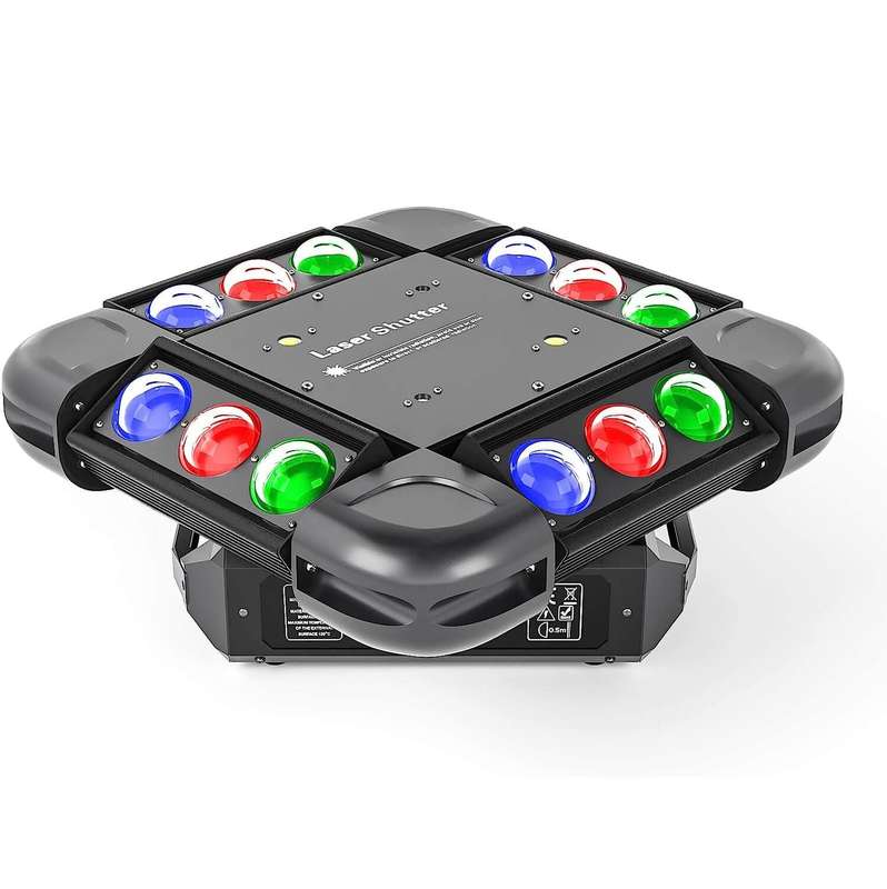 12LED RGBW Moving Head Light