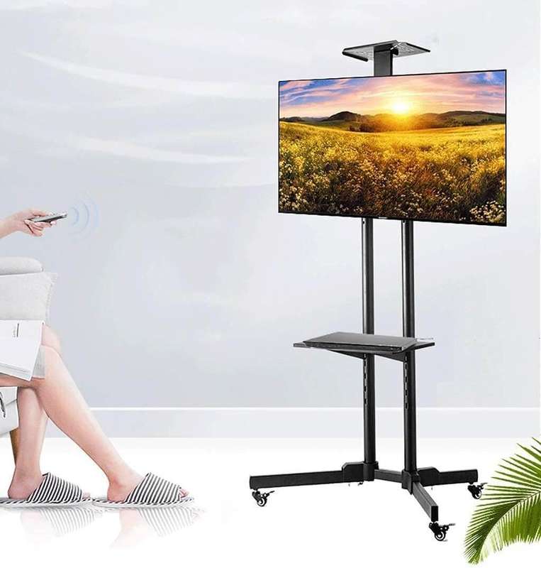32''- 65'' Mobile Floor TV Mount Stand with Wheels