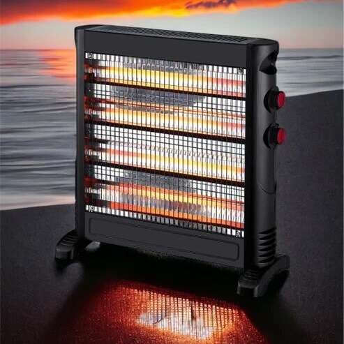 4 Bar Heater with Thermostat and Safety Switch