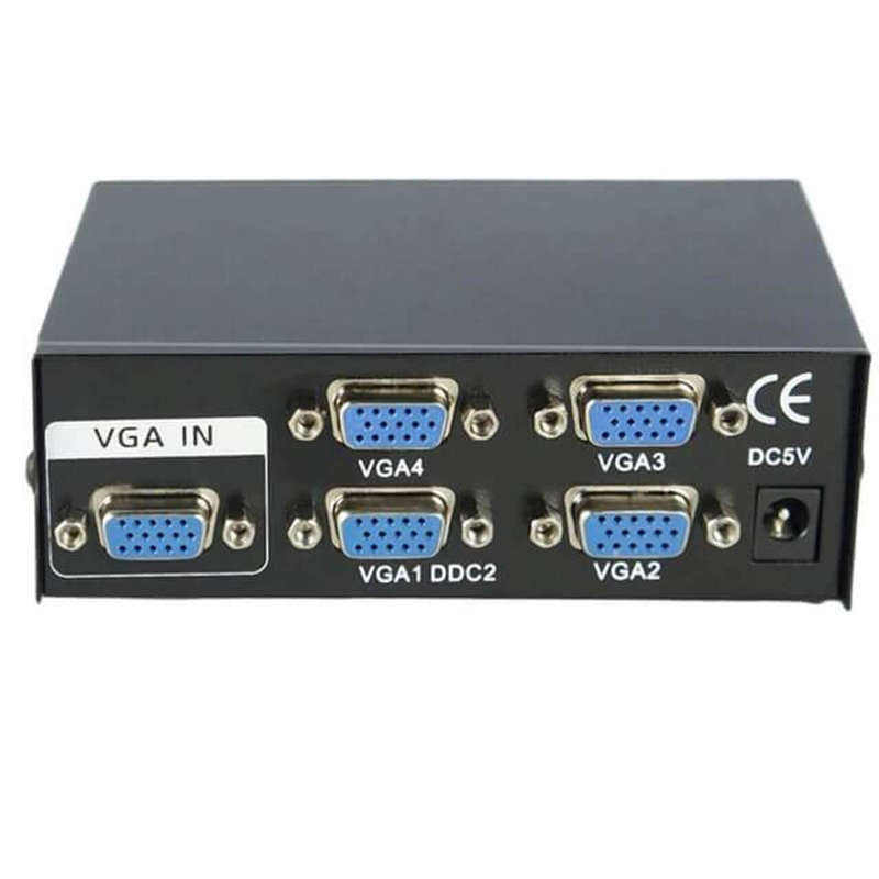 4 Port 200MHz VGA Splitter