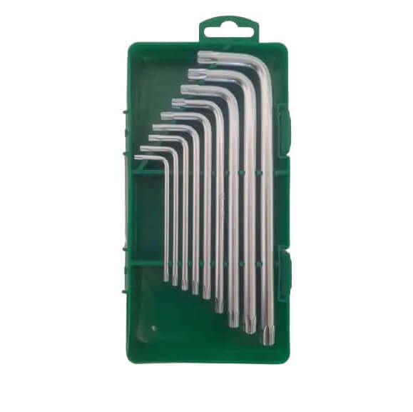 9 Piece Flower Shaped Medium Long Hex Key Set