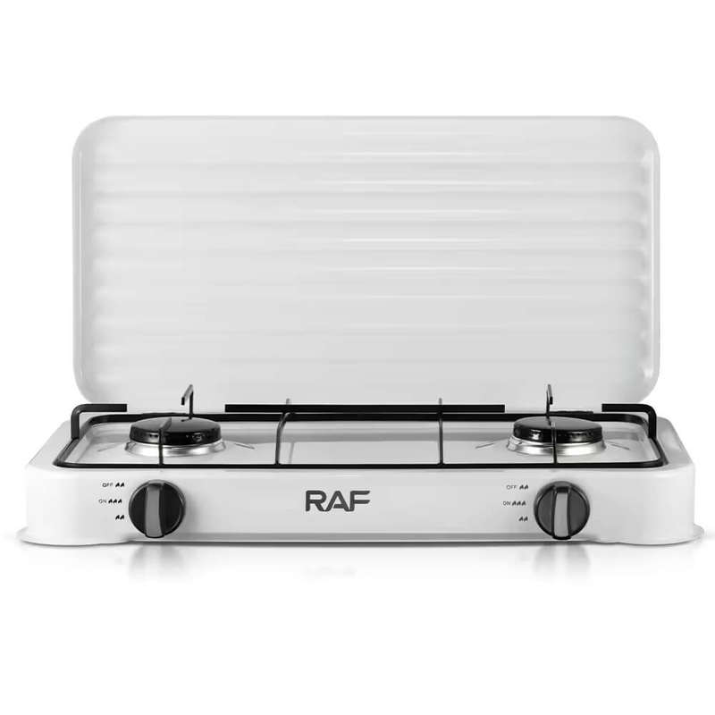 Portable Stainless Steel Two Cooktops Gas Stove