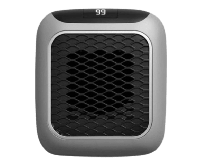 Portable Fan Heater With Adjustable Thermostat and Timer