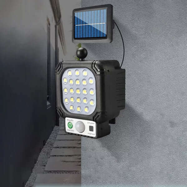 Super Bright Sensor Street Lamp With Solar Panel