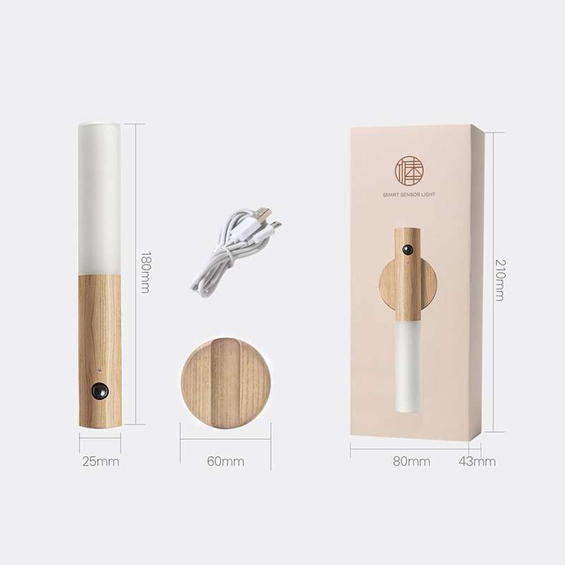USB Rechargeable LED Motion Sensor Night Light