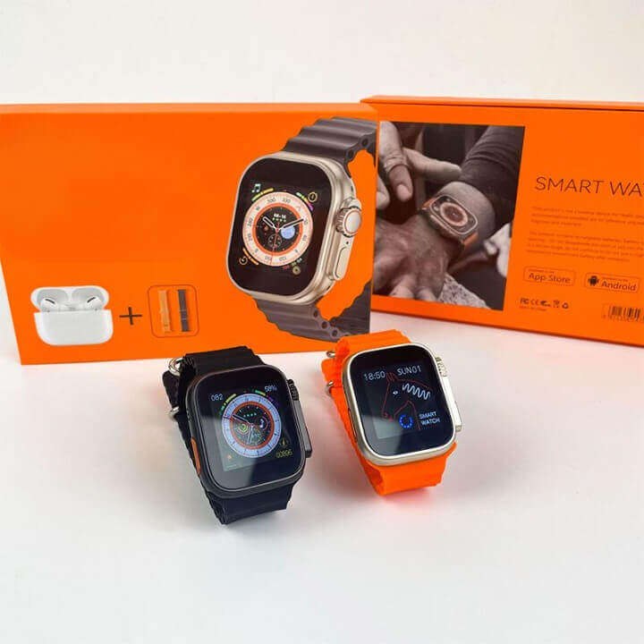 3 in 1 Smart Watch with Earbuds