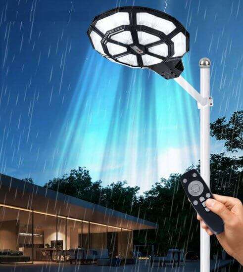 500W Solar Powered LED Walkway Light