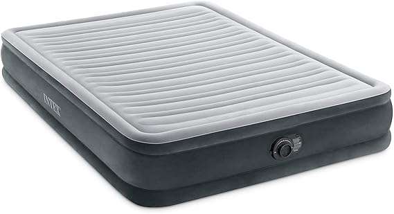 Comfort Plush Airbed With Built In Pump