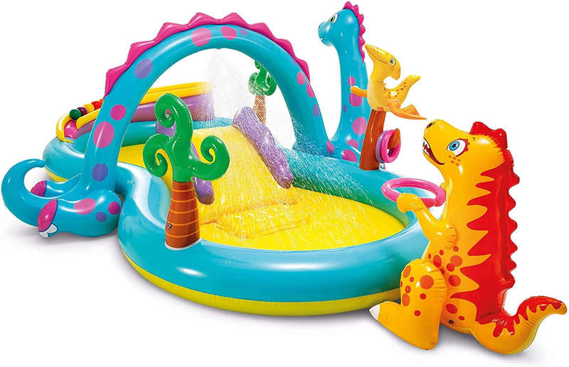 Dinoland Inflatable Kids Swimming Pool