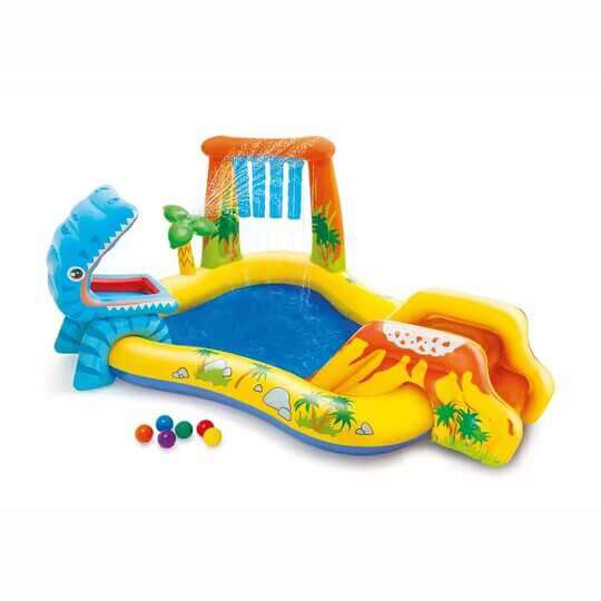 Dinosaur Inflatable Pool Play Center