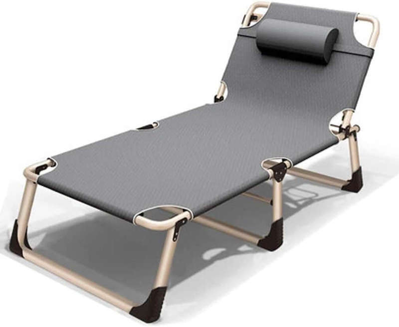 Folding Sun Lounger Recliner Chair