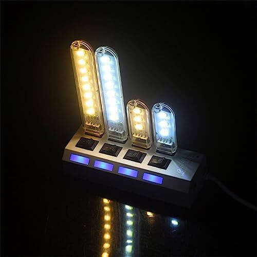 10 Piece Mini LED Night Lights Set