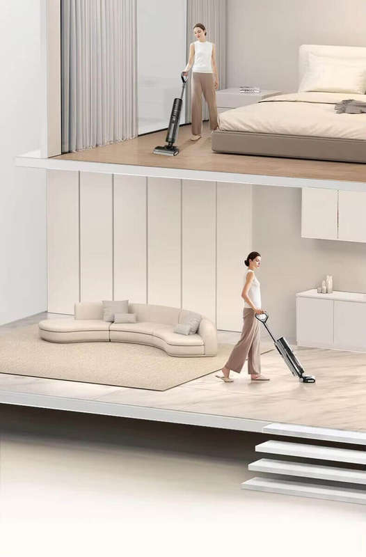 4 in 1 Self Cleaning Floor Scrubber