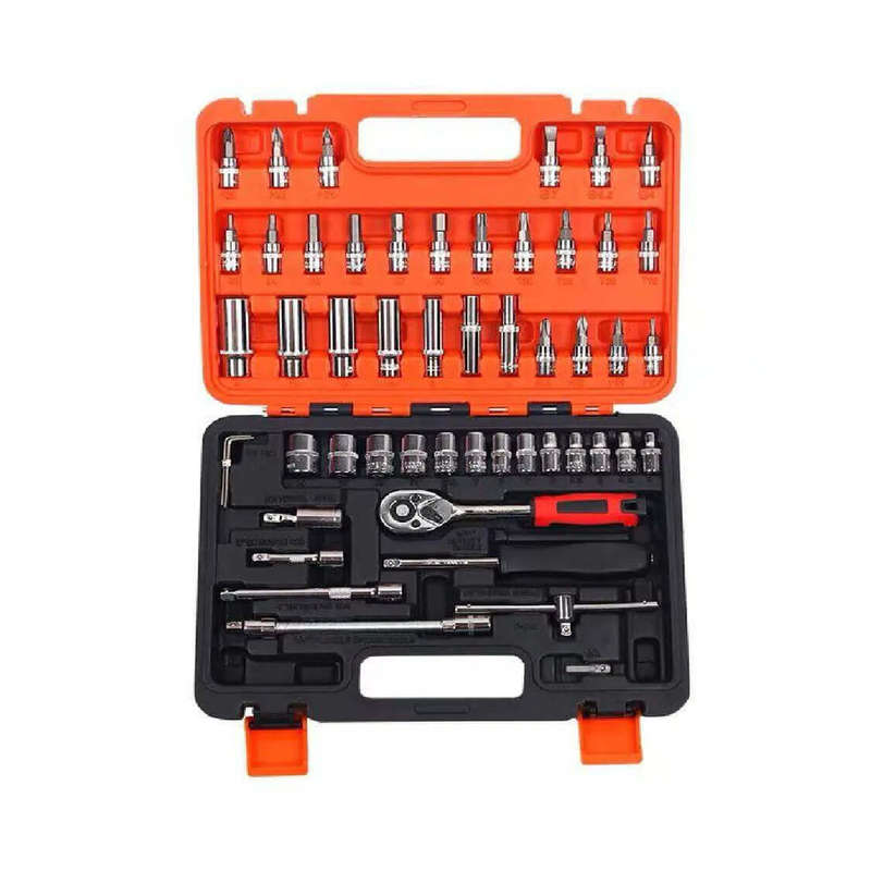 53 Pieces Portable Socket Wrench Set