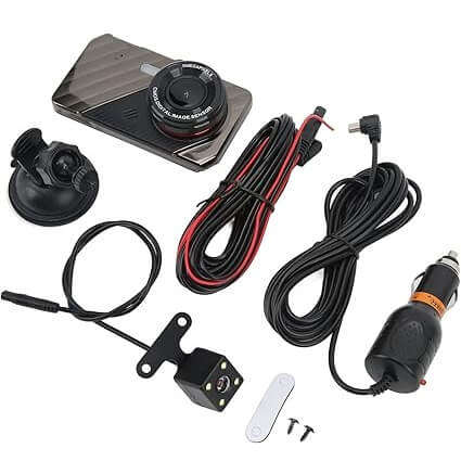Dual Lens Car DVR Dash Cam Recorder