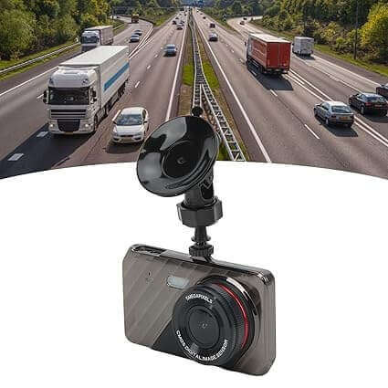 Dual Lens Car DVR Dash Cam Recorder