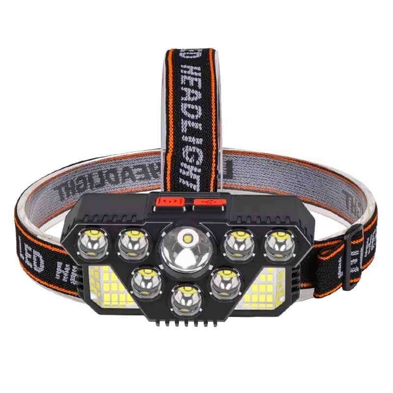 Head Mounted Waterproof Flashlight