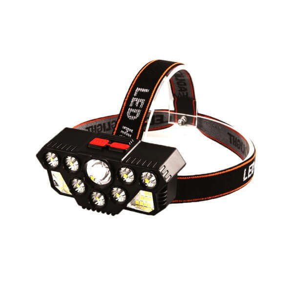 Head Mounted Waterproof Flashlight