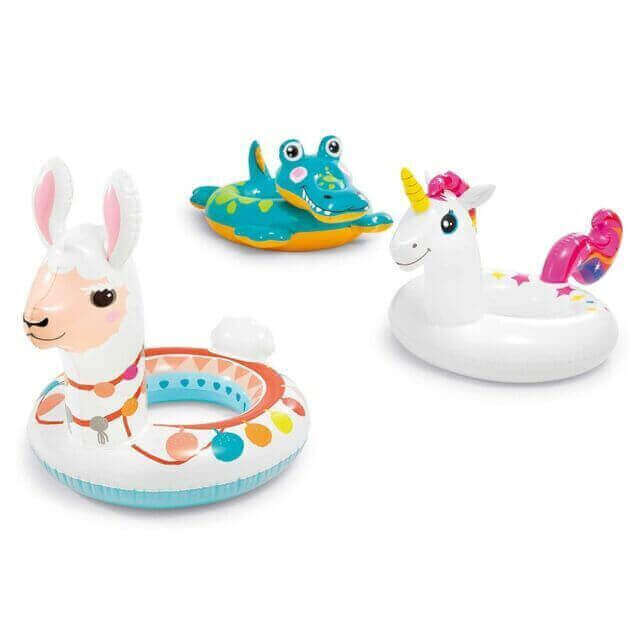 Inflatable Baby Animal Cartoon Swim Ring
