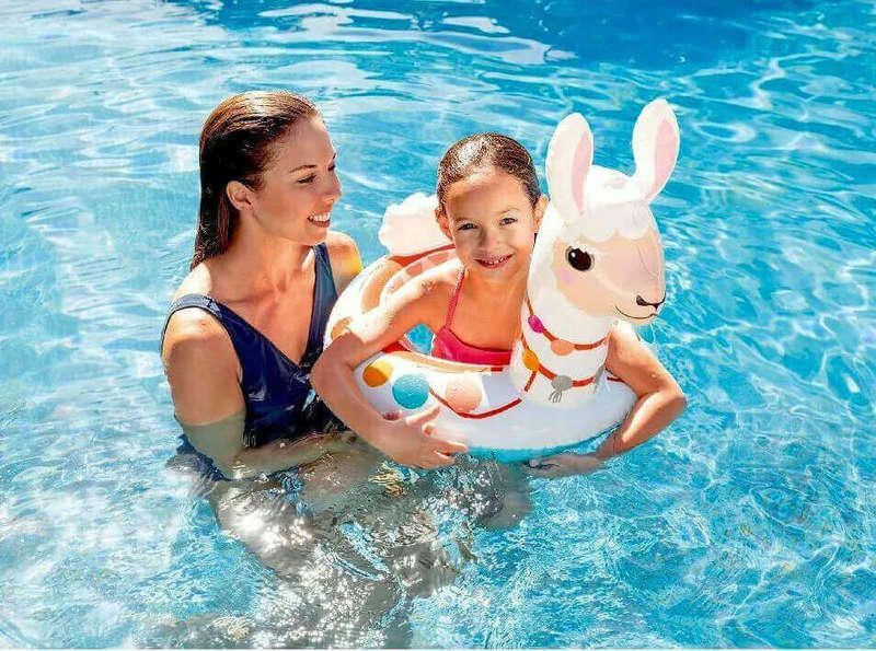 Inflatable Baby Animal Cartoon Swim Ring