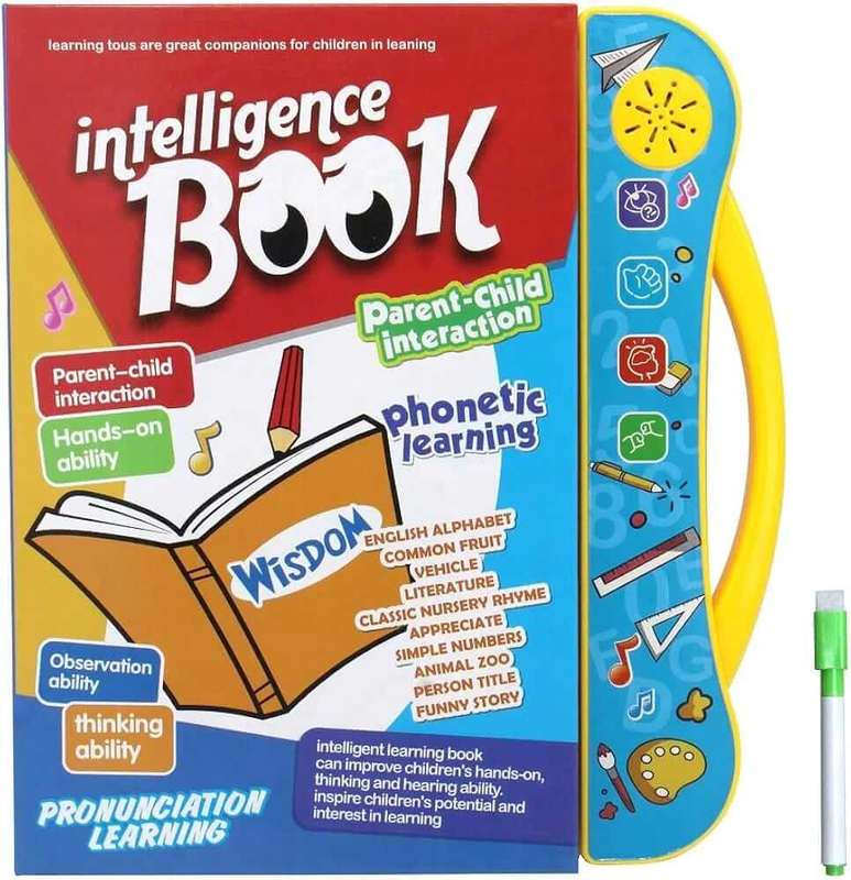 Kids Electronic Study Book for Intelligence Learning