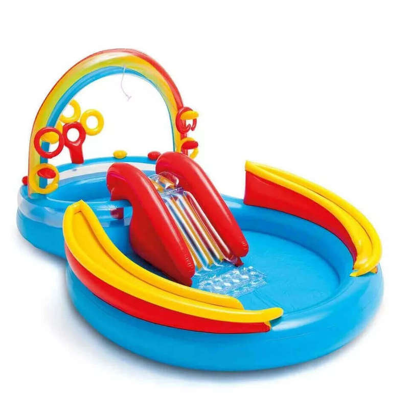 Rainbow Summer Inflatables Kids Pool