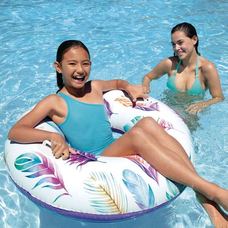 Tropical Circular Float Swim Ring