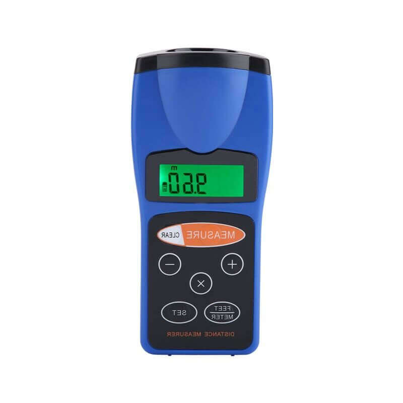 Ultrasonic Distance Measurer Laser Point Range Finder