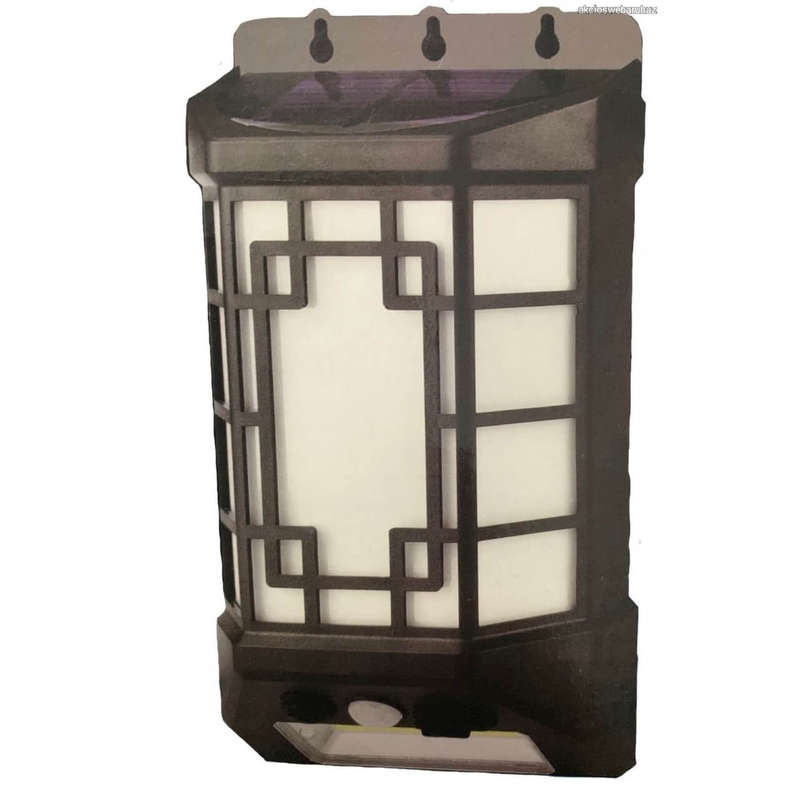 Wireless Solar Wall Lamp with Light Motion Sensor