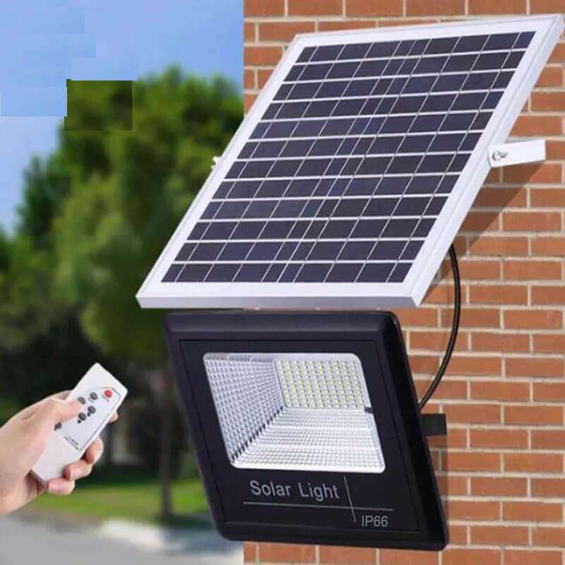 200W Solar LED Flood Light and Panel