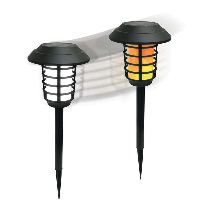 Color Changing LED Bell+Howell Solar Pathway Lights