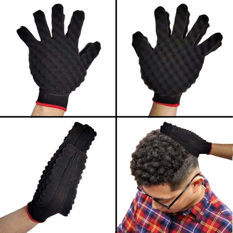 Double Sided Twist Sponge Glove