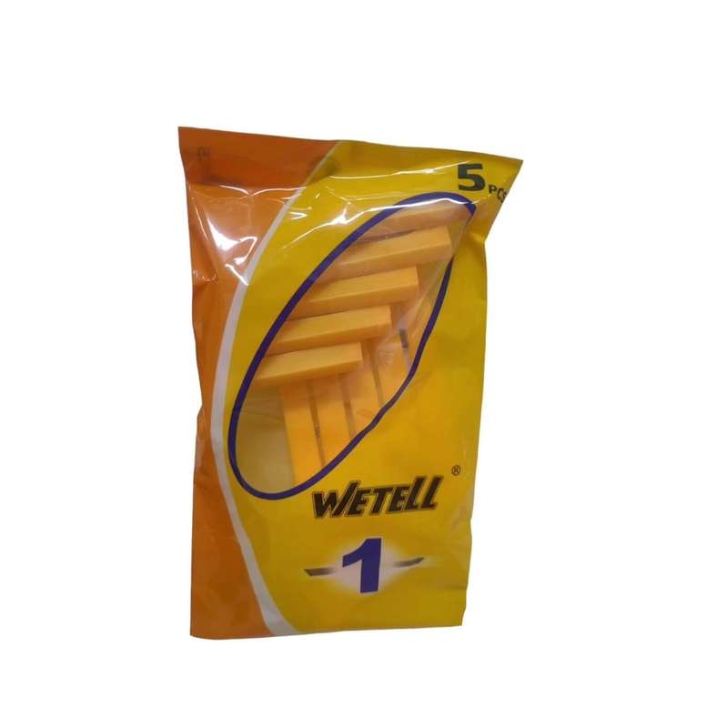 Pack of 5 Single Blade Disposable Razor
